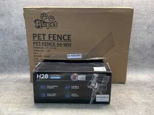 Pet fence and vacuum cleaner