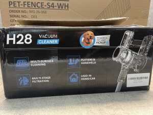 Pet fence and vacuum cleaner - 2