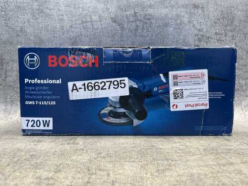 Bosch Professional GWS angle grinder