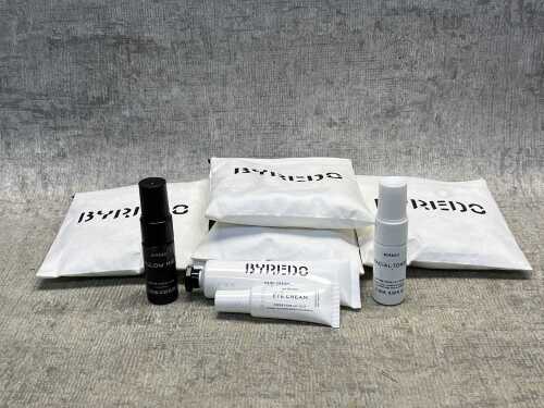 Group of Byredo beauty kits