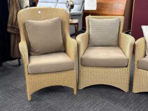 Jati Fine Loom six-piece wicker lounge suite - 3