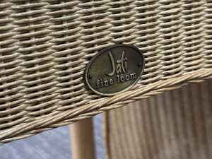 Jati Fine Loom six-piece wicker lounge suite - 5