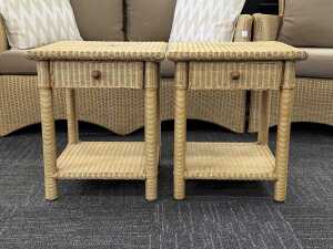 Jati Fine Loom six-piece wicker lounge suite - 7
