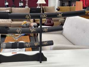 Decorative replica Japanese samurai sword set - 3
