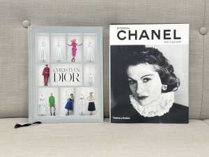 Eternal Chanel and Christian Dior fashion coffee table books