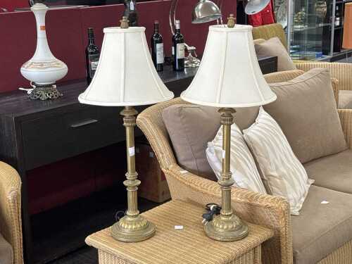 Pair of Neoclassical style table lamps