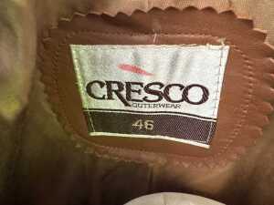 Cresco brown leather coat - 5