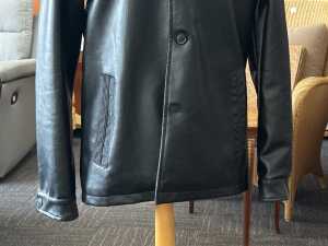 VG World Collection black leather jacket - 3