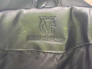 VG World Collection black leather jacket - 5