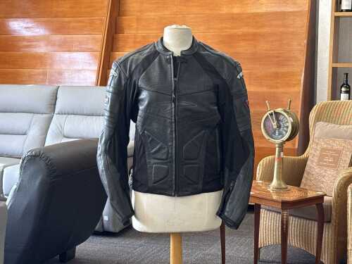 Teknic leather motorcycle jacket