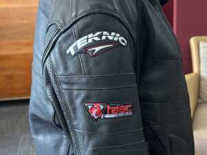 Teknic leather motorcycle jacket - 5