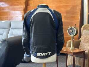 Shift leather motorcycle jacket - 4