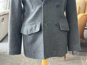 Ben Sherman grey wool blend coat - 3