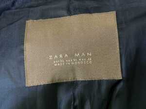 Zara Man dark grey overcoat - 5
