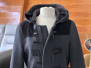 Fairwhale grey wool duffle coat - 2