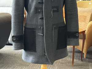 Fairwhale grey wool duffle coat - 3