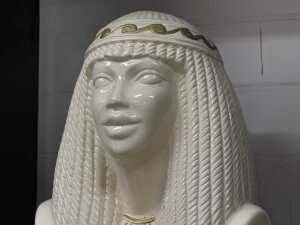 Italian ceramic Egyptian-style bust - 2