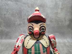 Pinocchio painted timber coin bank - 3