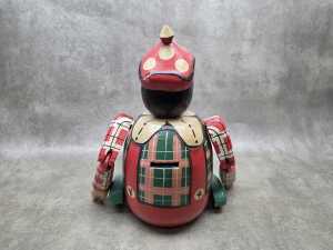 Pinocchio painted timber coin bank - 4