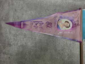 Two commemorative Queen Elizabeth II Australian Royal Visit pennant flags - 3