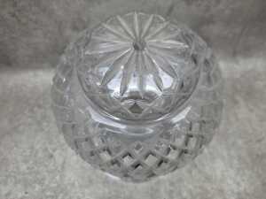 Cut crystal lamp base and shade - 3
