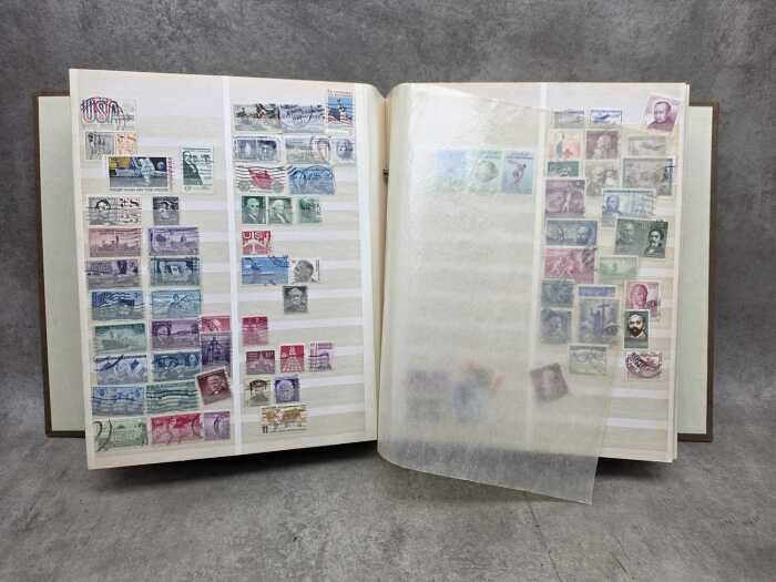 Large stockbook of World stamps