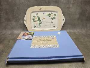 Wedgwood Sarah's Garden signed porcelain platter - 2
