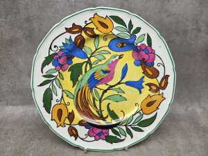 Royal Doulton 'Bird of Paradise' cabinet plate