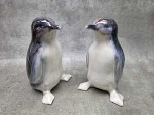 Two pairs of ceramic bird figures - 2