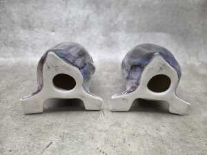 Two pairs of ceramic bird figures - 4