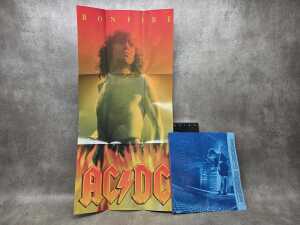 AC/DC 'Bonfire' 4 CD box set with booklet and poster - 2