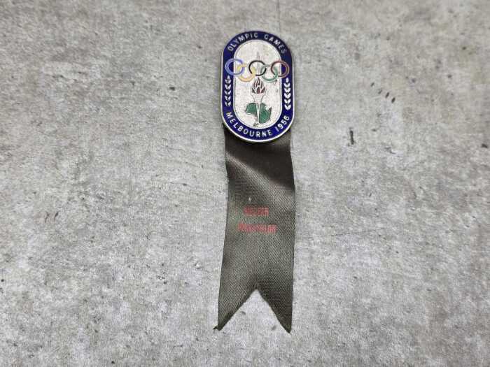 1956 Melbourne Olympics Modern Pentathlon official's badge