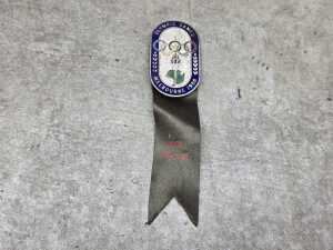 1956 Melbourne Olympics Modern Pentathlon official's badge