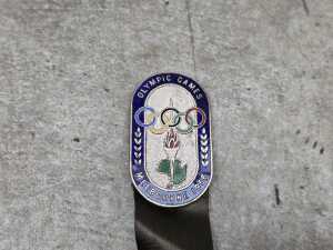 1956 Melbourne Olympics Modern Pentathlon official's badge - 2