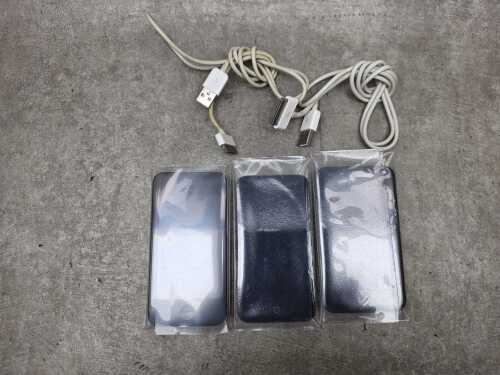 Two Apple iPods and one iPhone