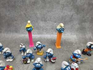 Smurf figures, c. 1980s - 6