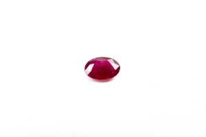 A collection of four natural oval rubies - 5
