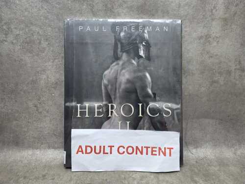 Paul Freeman Heroics II adult content art book, sealed (Adult content)