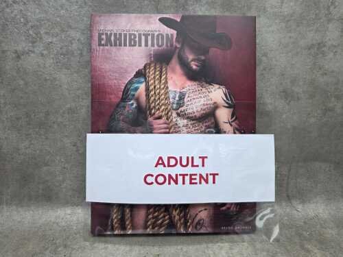 Michael Stokes Exhibition adult erotic art book, 1st edition (Adult content)