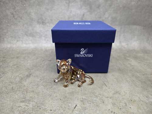 Swarovski Crystal Companion Tiger Cub