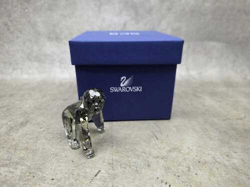 Swarovski Crystal Gorilla Cub