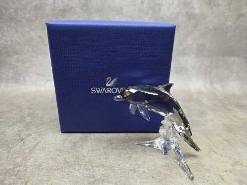 Swarovski Crystal Dolphin Mother figure