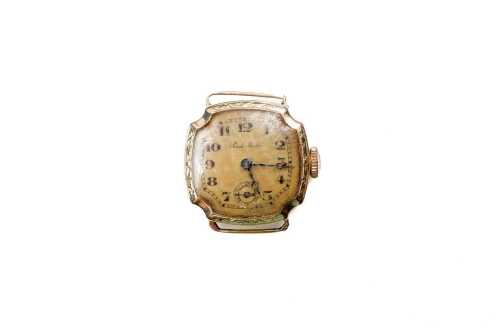 A vintage Paul Buhre ladies watch in 14 carat yellow gold