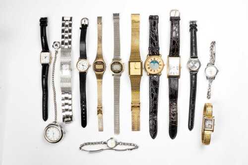 A collection of watches