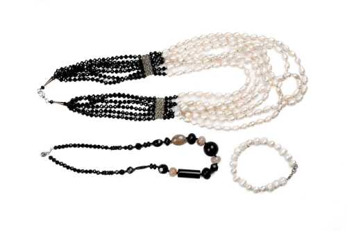 A collection of gemstone jewellery