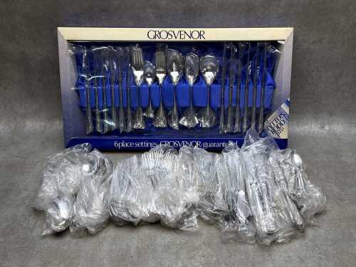 Grosvenor 'Laureate' cutlery setting for 18