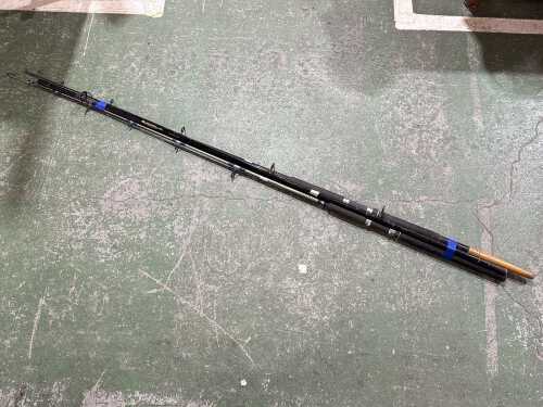 Two fishing rods: Juro and Abu Garcia