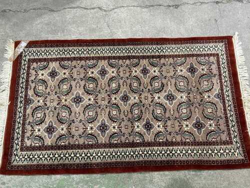 Princess Bokhara hand-knotted wool rug