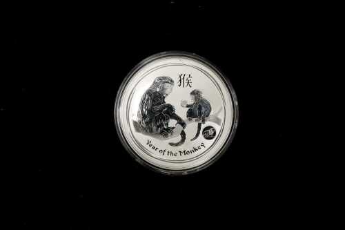 Year of the Monkey 2016 $1 silver proof coin 1oz