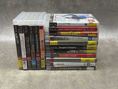 Seventeen PlayStation 3 games